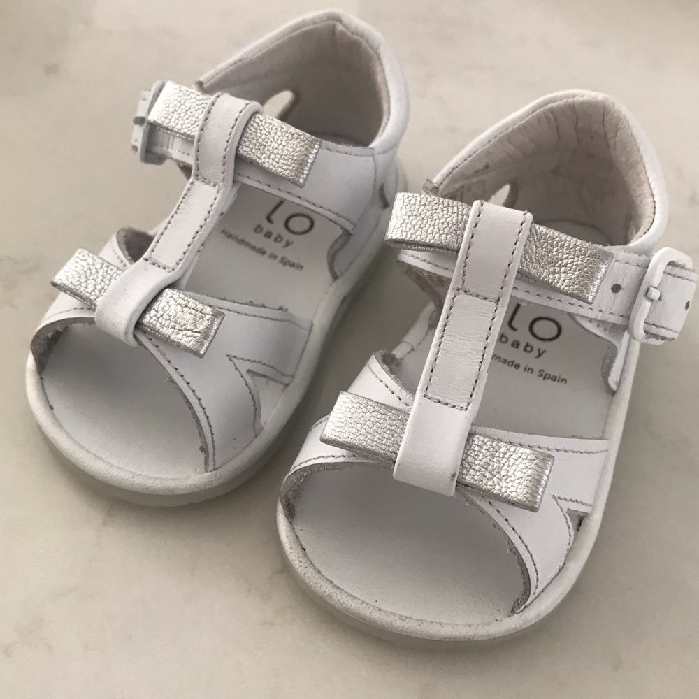 White Baby sandals